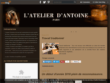 Tablet Screenshot of latelier-dantoine.com